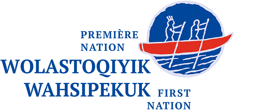 Logo Première Nation Wolastoqiyk Wahsipekuk